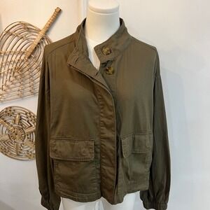 Old Navy Khaki Utility Jacket